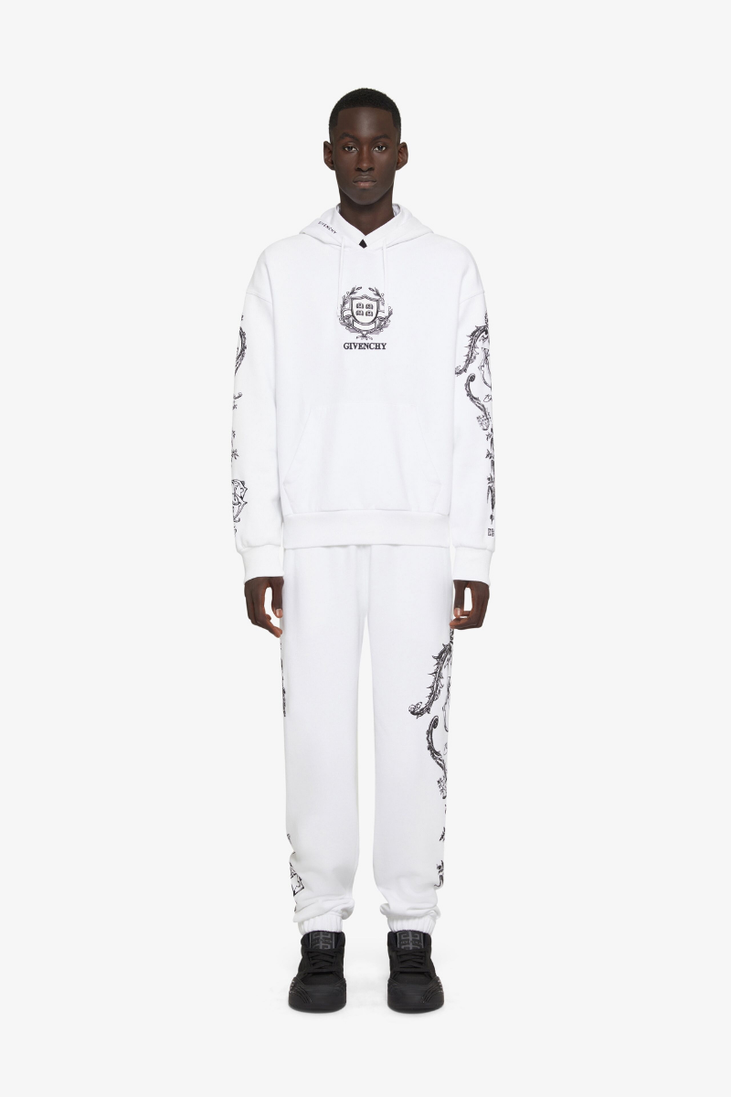 Givenchy Casual Sweatpant W/ Elasticated Bottom_White