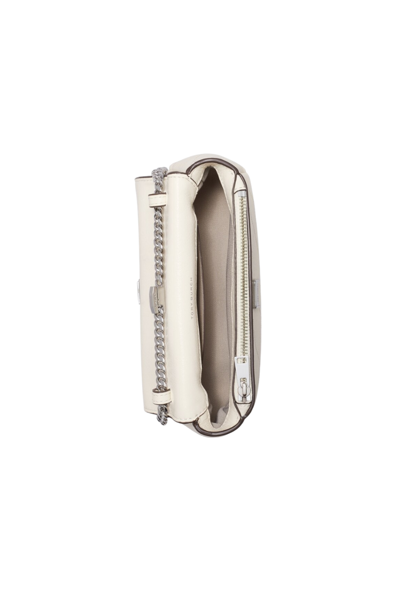 Tory Burch Charlie Quilted Mini Top Handle Light Cream 186032-250