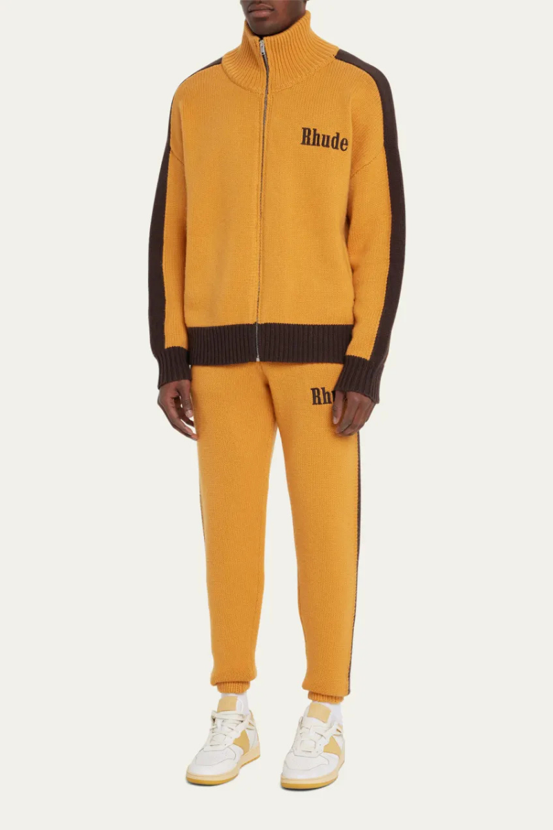 Rhude Knit Track Jacket