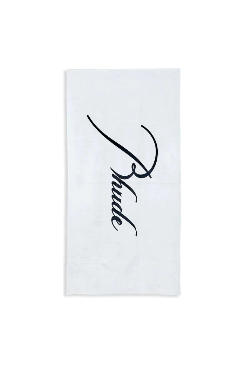 Rhude  Racing Towel White