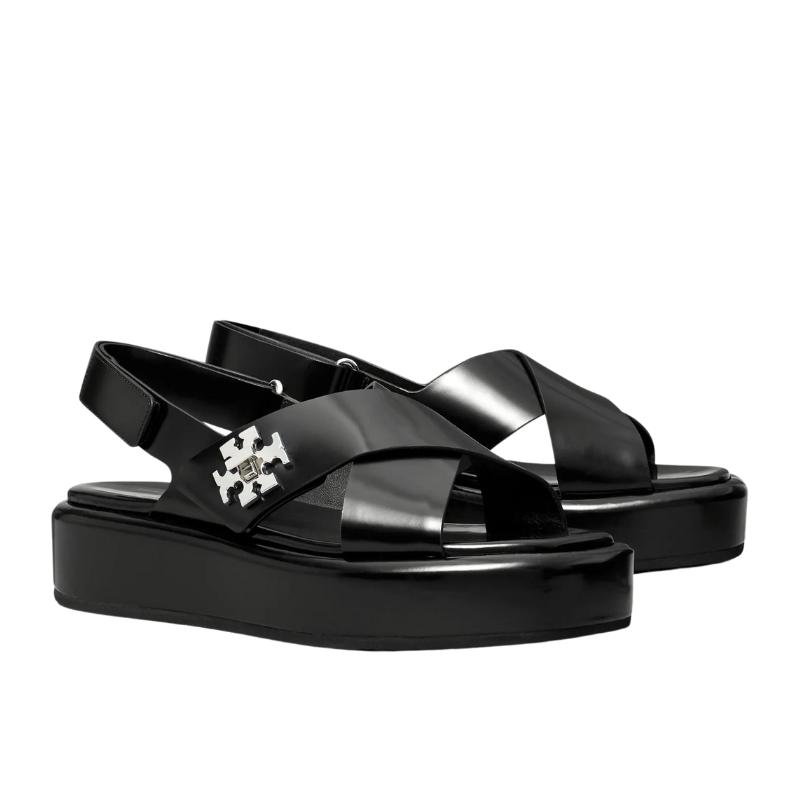 Womens | Tory Burch 40mm T-Lock Platform Sandals – Black