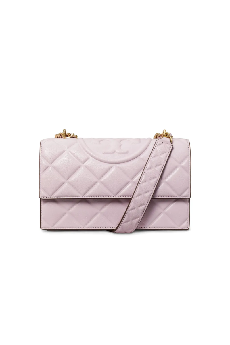 Tory Burch Small Fleming Shoulder Bag – Pale Purple