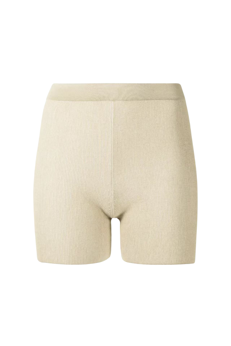 Jacquemus
Arancia ribbed-knit shorts