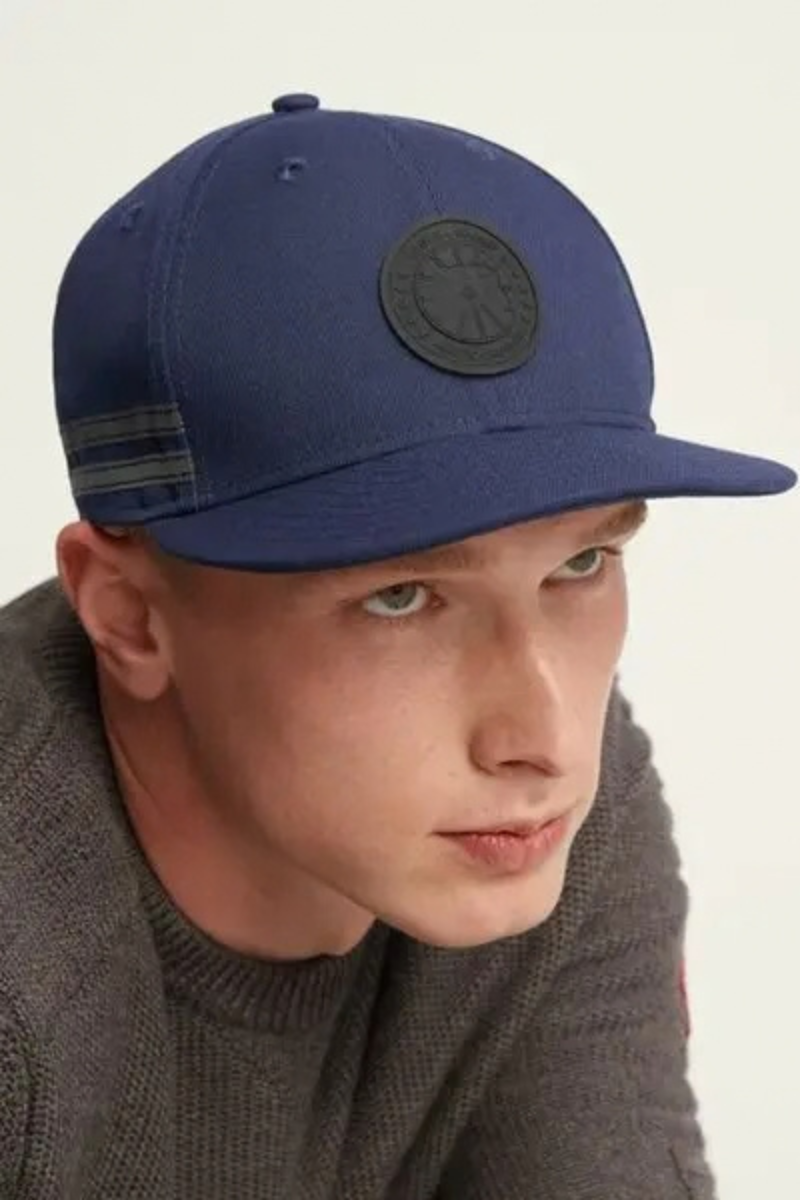 Canada Goose Men's Arctic Disc Snapback Cap Atlantic Navy 5446M