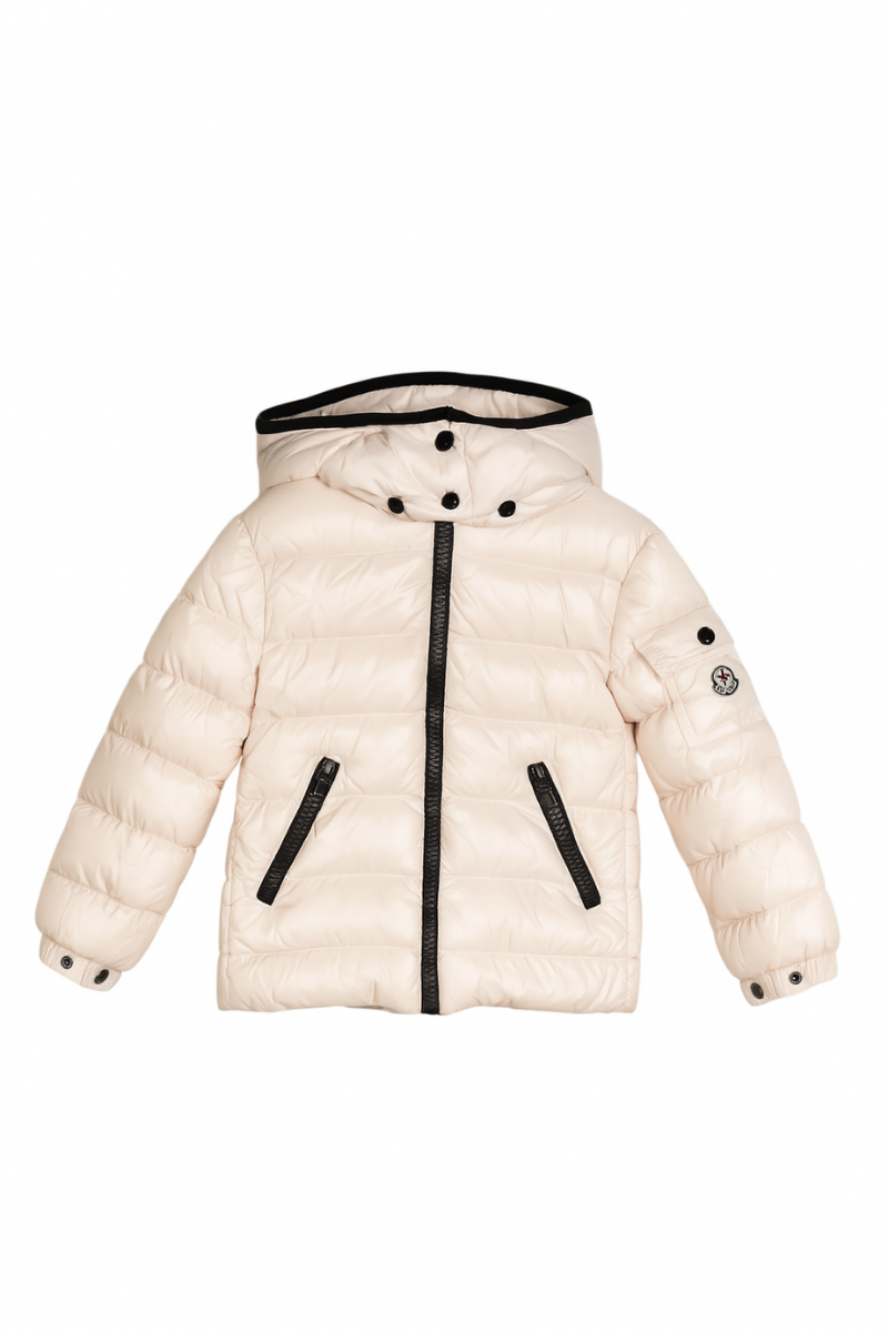 Moncler Kids BADY GIUBBOTTO Glossy Hooded Down Jacket