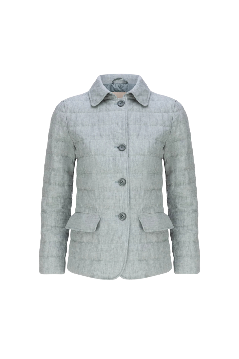 Herno Women Jacket Pi001469D-17105 Open Blue