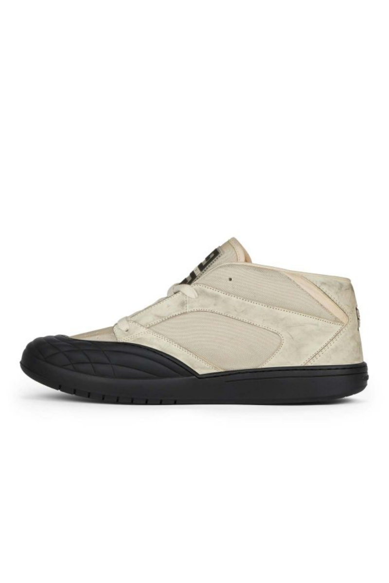 Givenchy New Line Men Shoes Mid-Top Sneakers_White