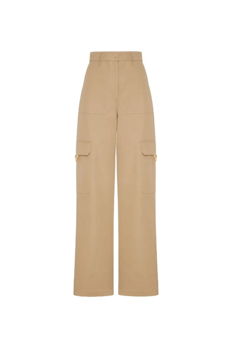 Valentino Garavani Canvas Cargo Trousers