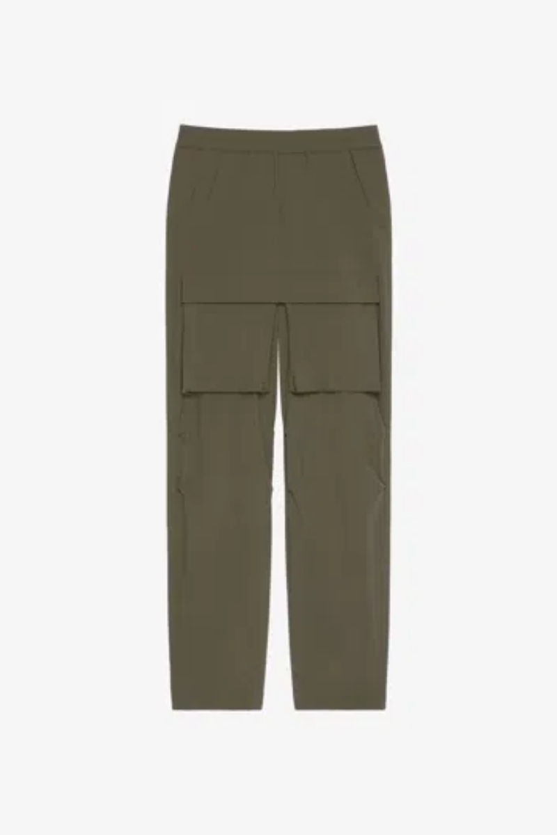 Givenchy Military Spirit Pants With Elastic-Khaki