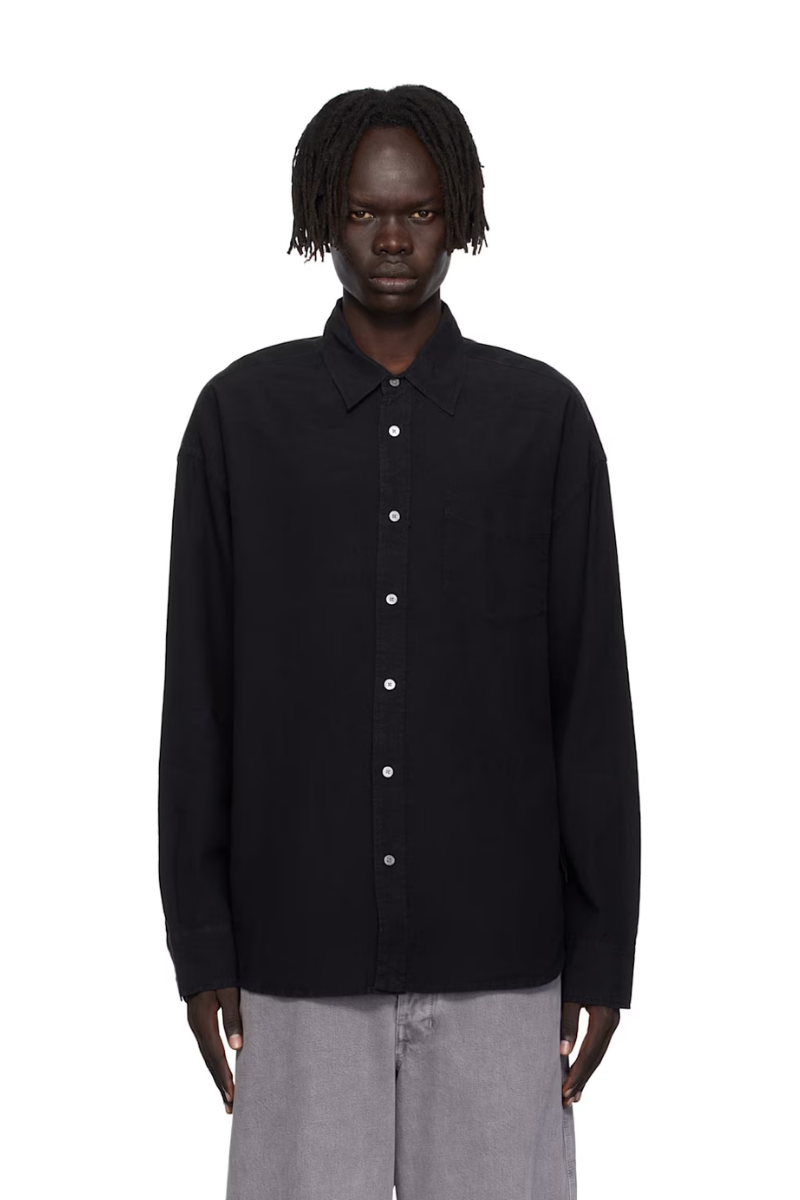 HOPE Black Wide Fit Shirt