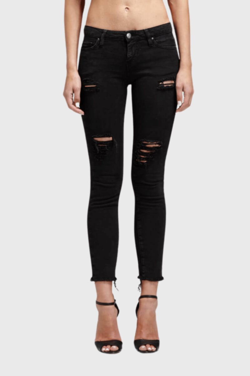 IRO Jarod Low-Rise Skinny Jean – Black