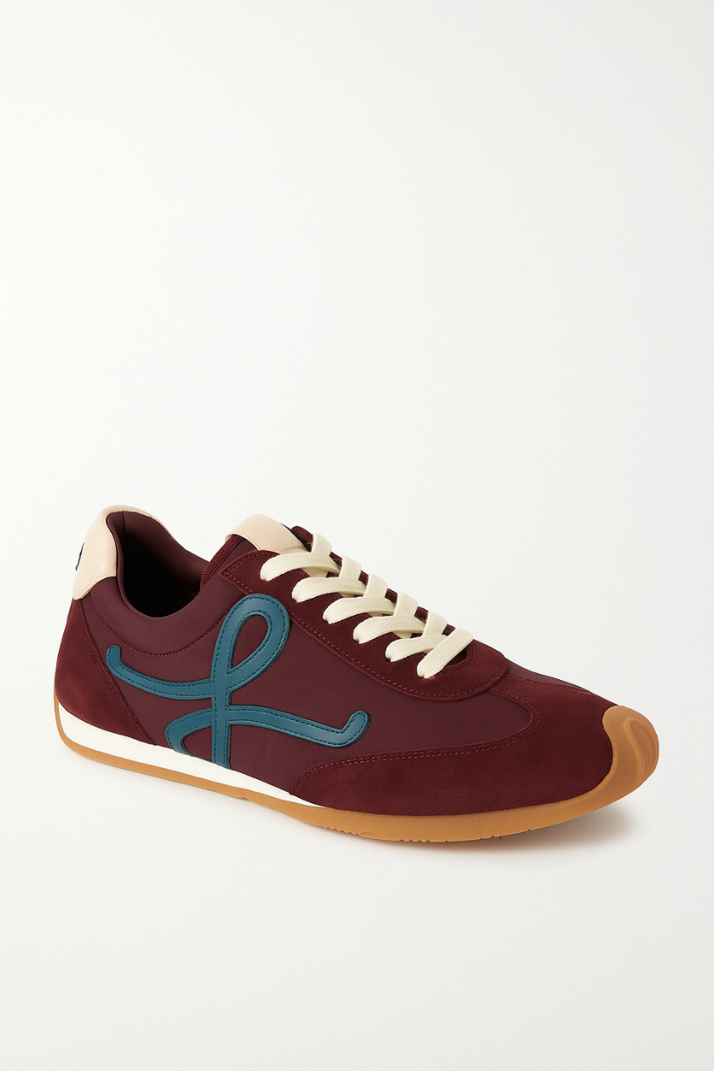 LOEWE Ballet Runner 2.0 in Nylon and Calfskin