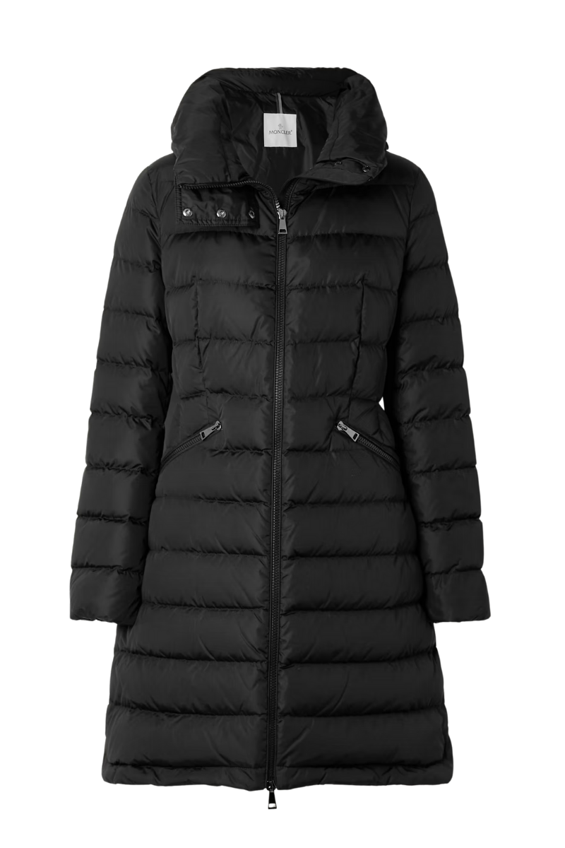 Moncler Women BETULONG GIUBBOTTO Hooded Quilted Long Down Coat