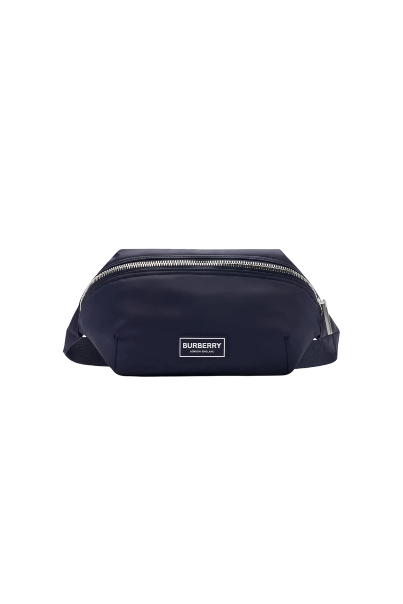 Burberry Nylon Bum Bag In Navy