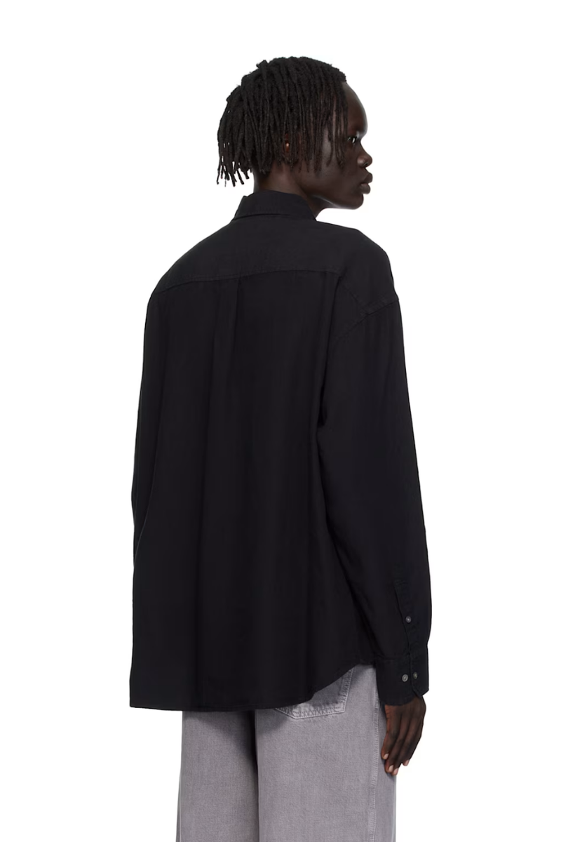 HOPE Black Wide Fit Shirt