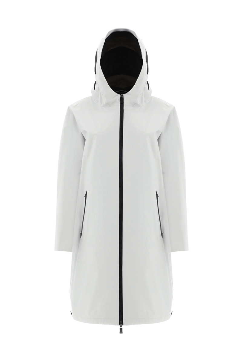 Herno Women Outerwear Jacket Gc00070Dl-11101 Ice