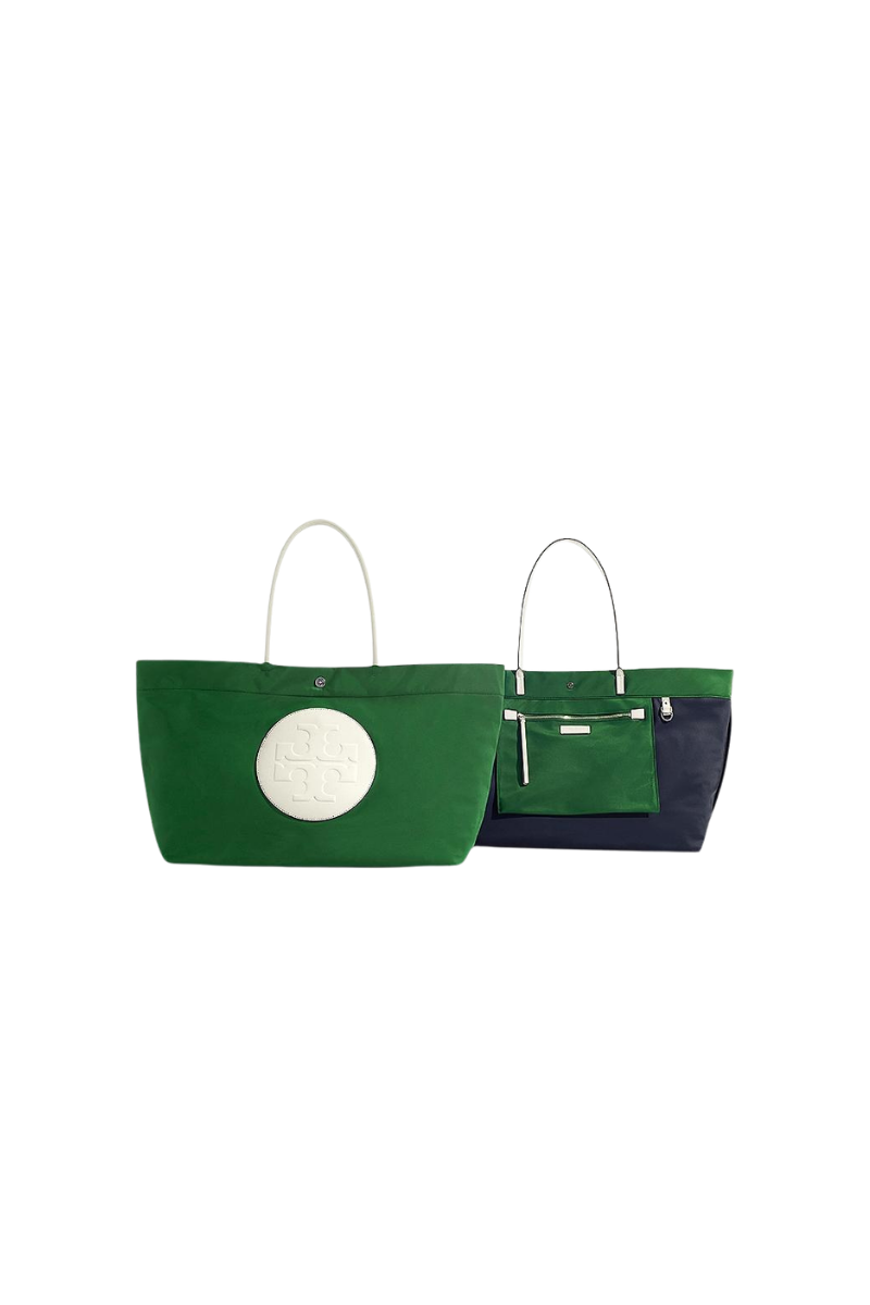 Tory Burch Ella Reversible Tote Basil 181463-312