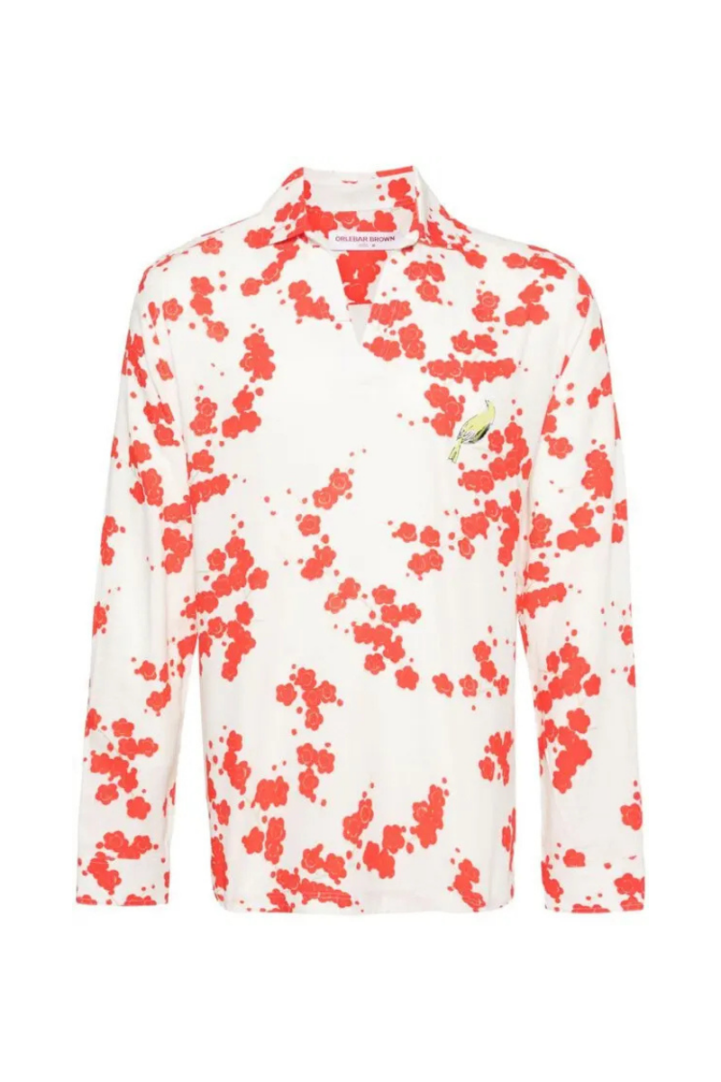 Orlebar Brown RIDLEY PLUM BLOSSOM-279008-RED