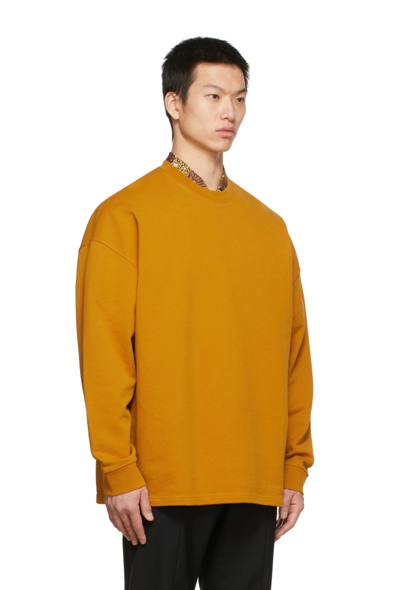 Cmmn Swdn Tan Oversized Tor Sweatshirt