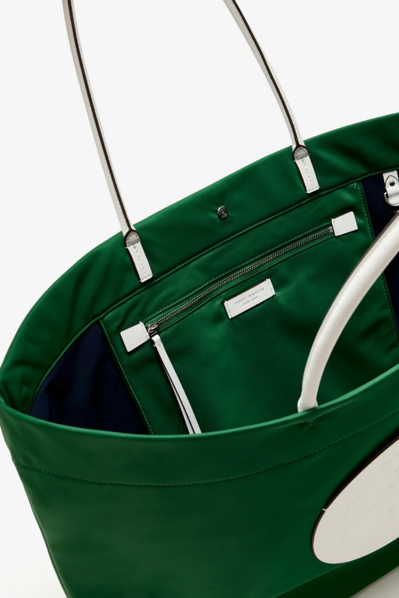 Tory Burch Ella Reversible Tote Basil 181463-312