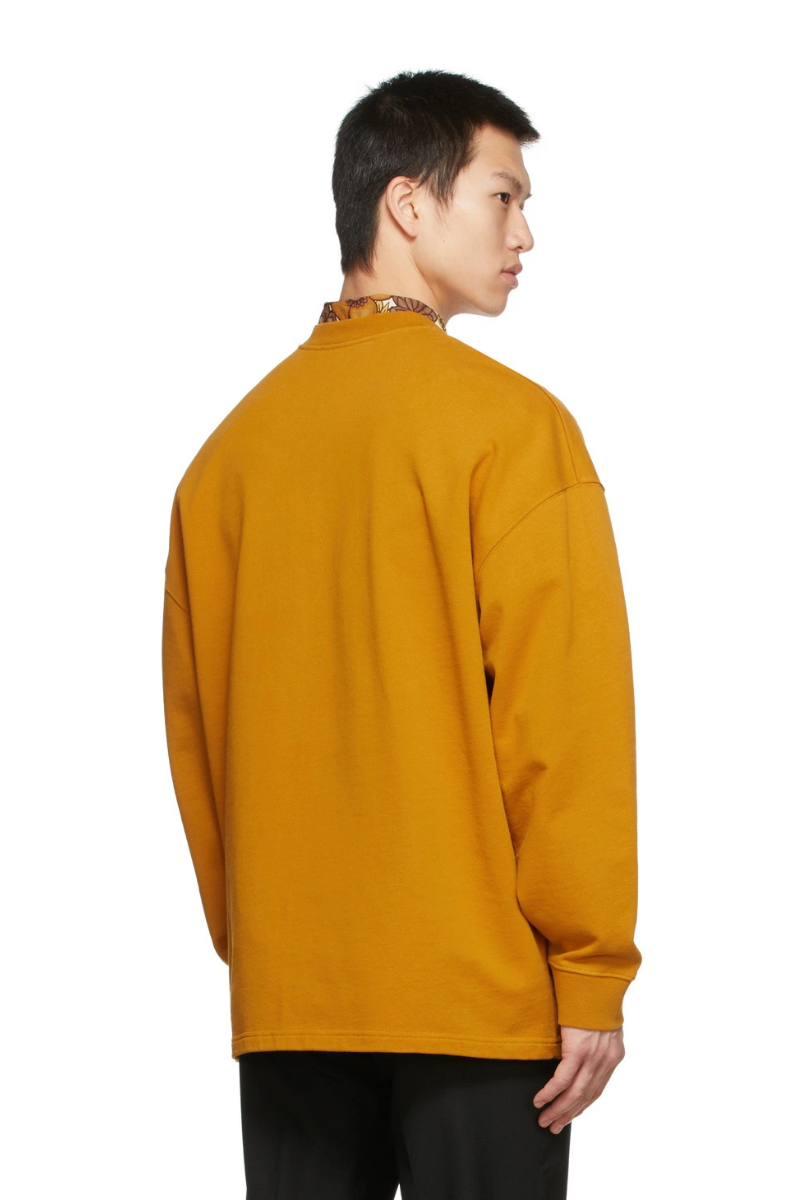 Cmmn Swdn Tan Oversized Tor Sweatshirt