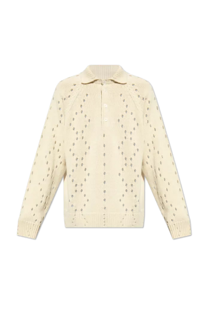 Givenchy Big Polo Sweater_White