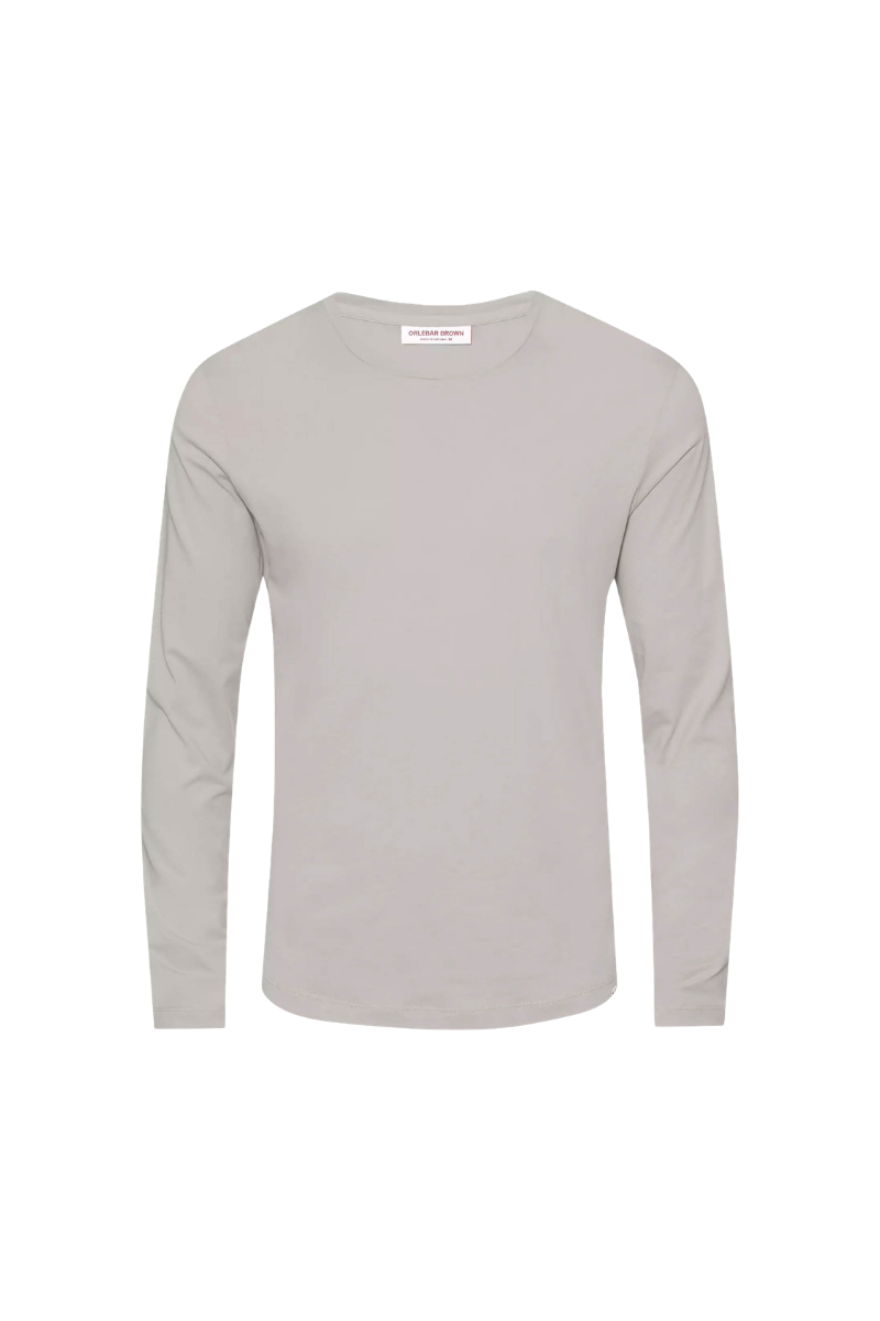 Orlebar Brown Ob-T Ls-277144-Seal Grey