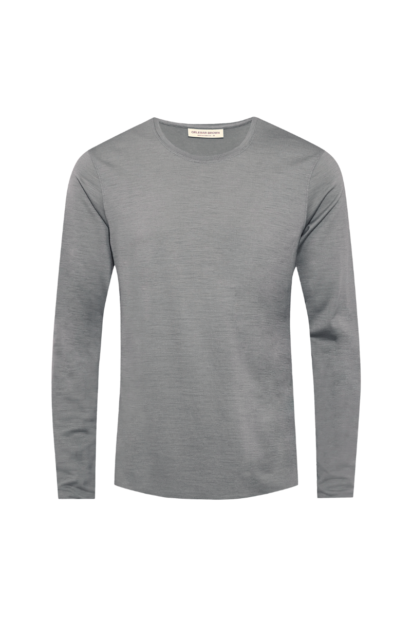 Orlebar Brown Ob-T Ls Merino-271773-Granite