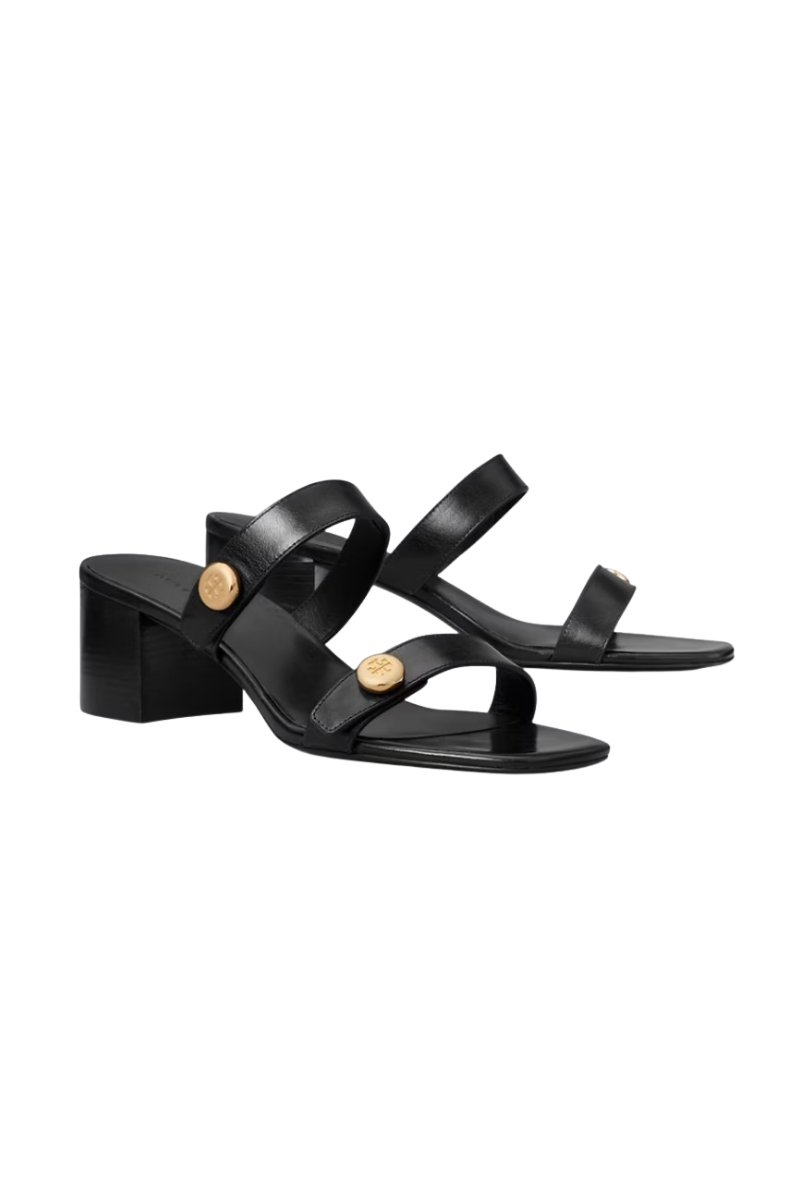 Tory Burch Romy City Sandal 55Mm Calf Leather Perfect Black 183428-006