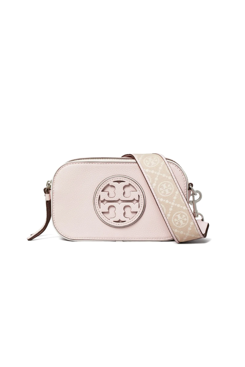 Tory Burch Mini Miller Crossbody Bag – Pale Pink