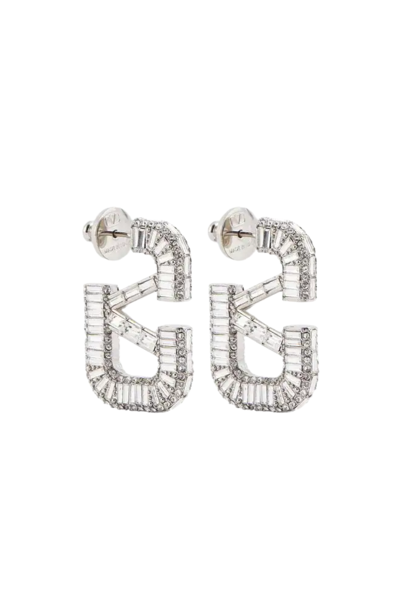 Valentino Garavani 
Vlogo Crystal-Embellished Earrings
