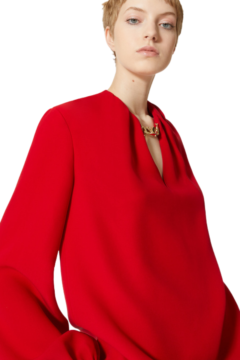 Valentino Vlogo Chain Cady Couture Rosso 1B3AE7551MM_157