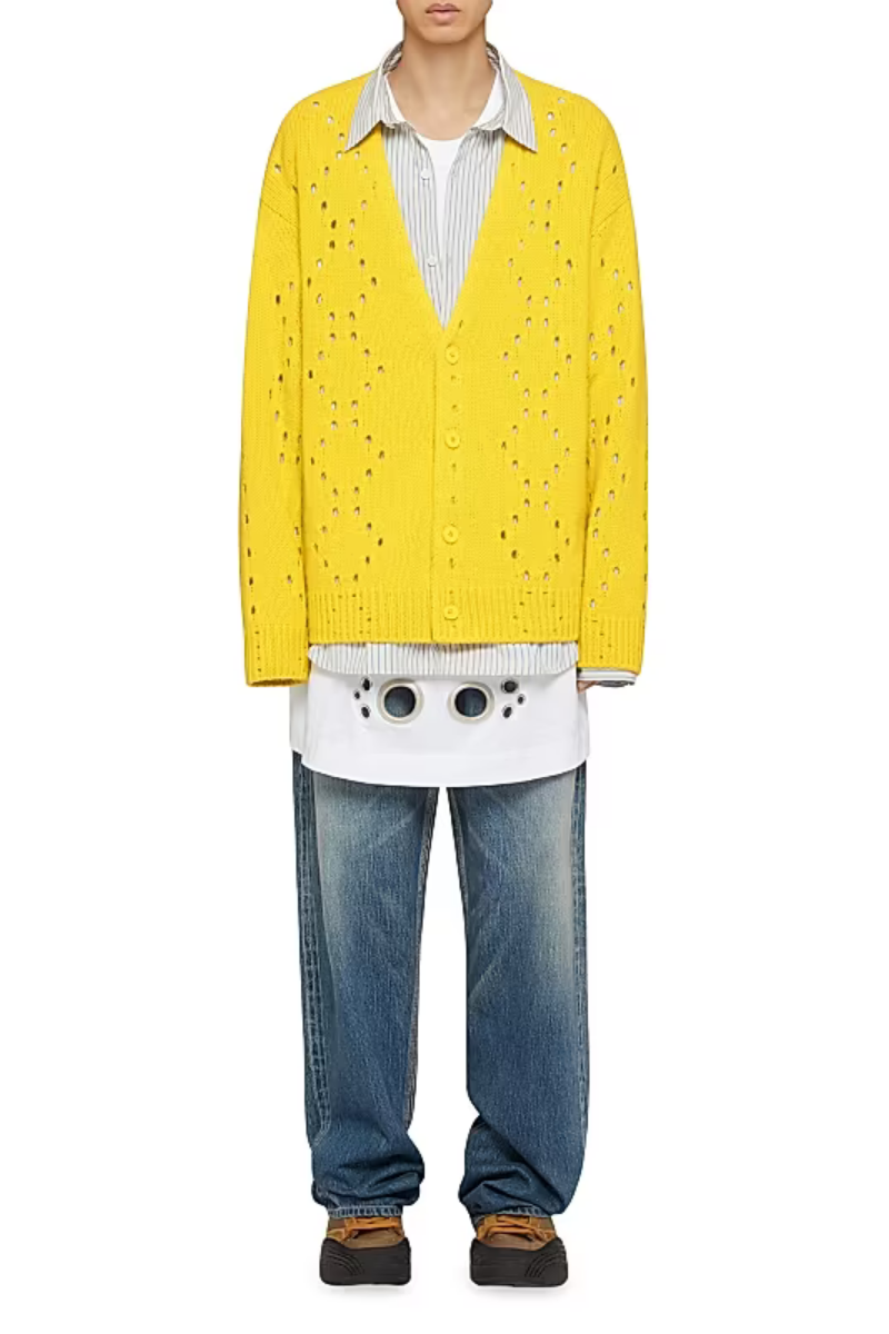 Givenchy Big Cardigan_Sunflower