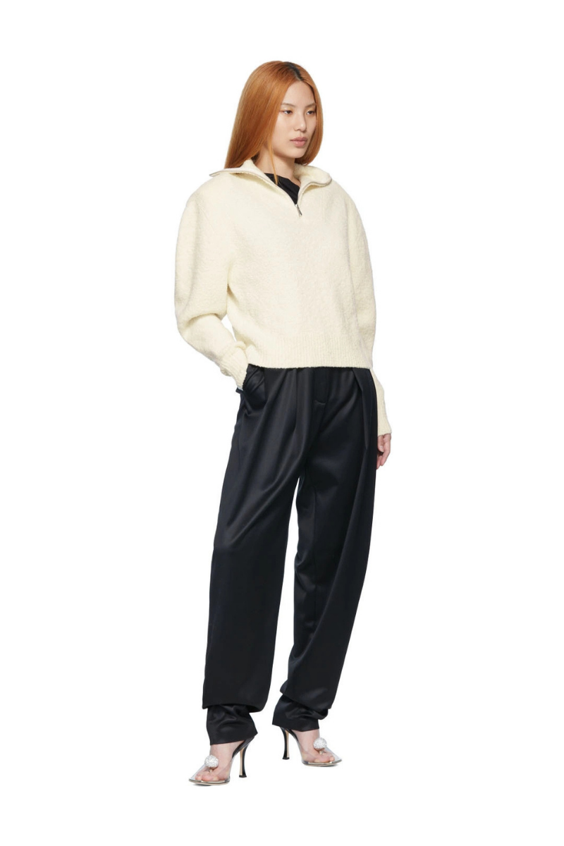 Magda Butrym Off-White Wool Blend Sweater