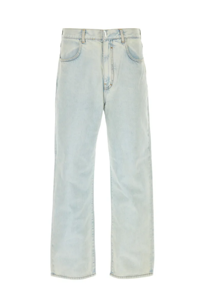 Givenchy Round Regular Fit 5 Pockets Denim_Pale Blue