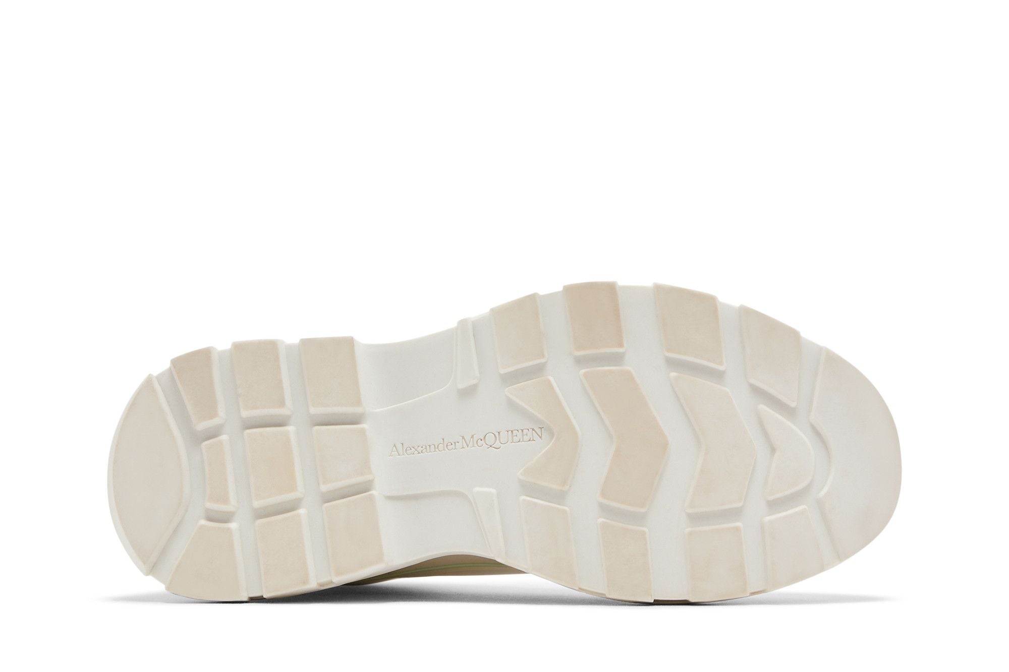 Alexander McQueen Tread Slick Boot 'Graffiti Logo - White Multi-Color'