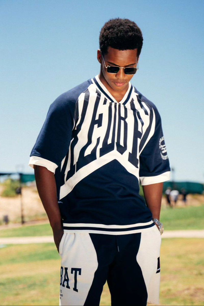 Rhude  Logo-Print T-Shirt Blue