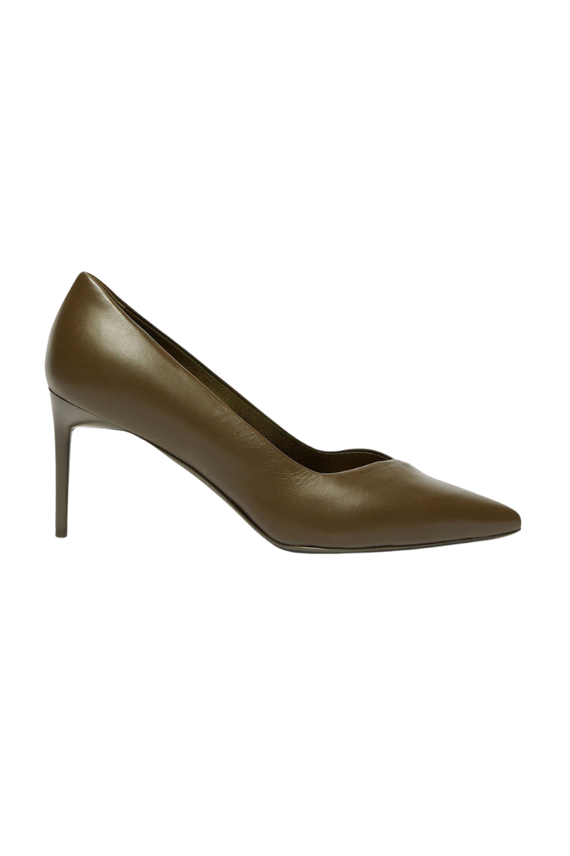 Max Mara Nappa Leather Court Shoes