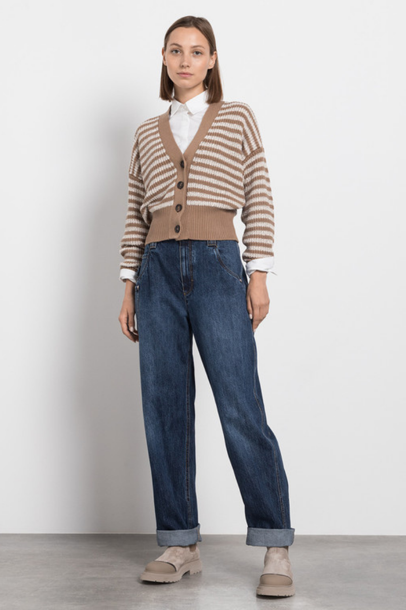 Brunello Cucinelli Women's Cotton Casual Jeans MP095P5805