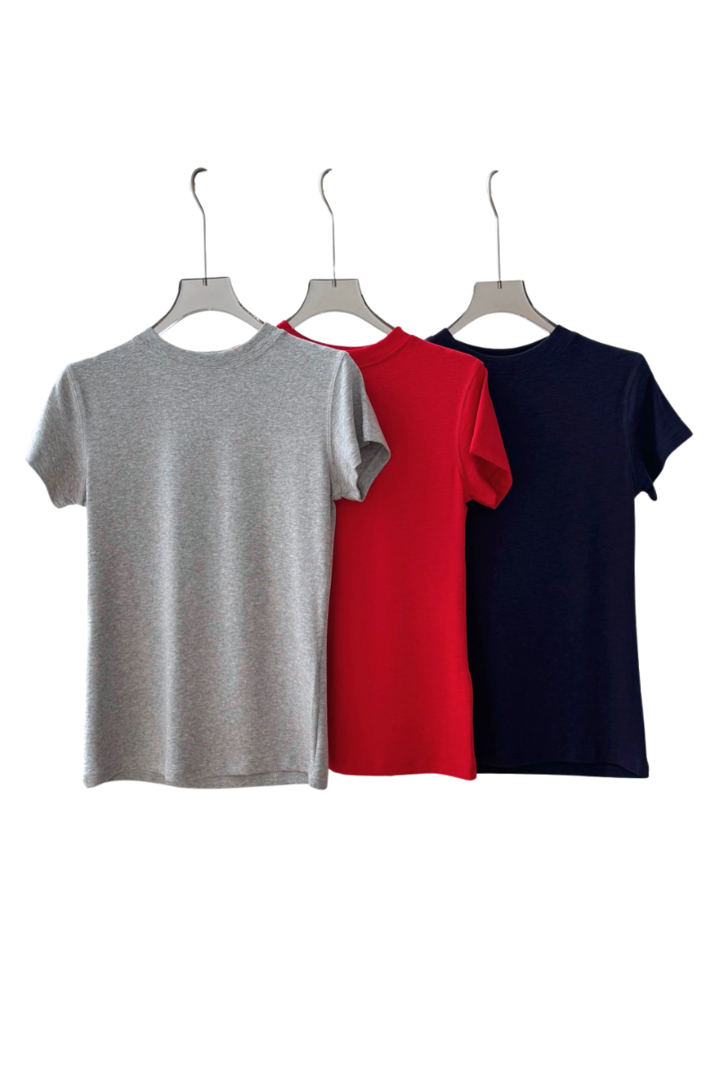 Max Simple High Stretch Tee Navy