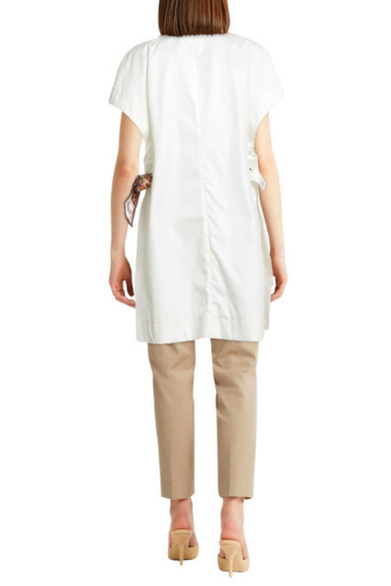 Herno Women Vest Gc000380D-13218 White