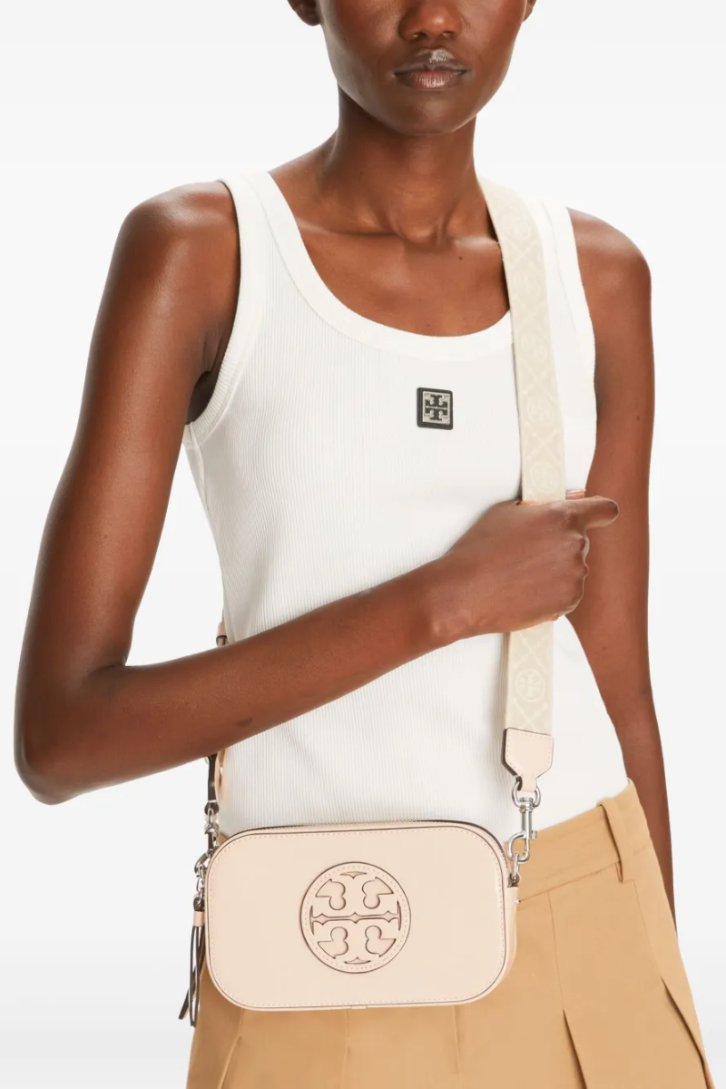 Tory Burch Mini Miller Crossbody Bag – Pale Pink