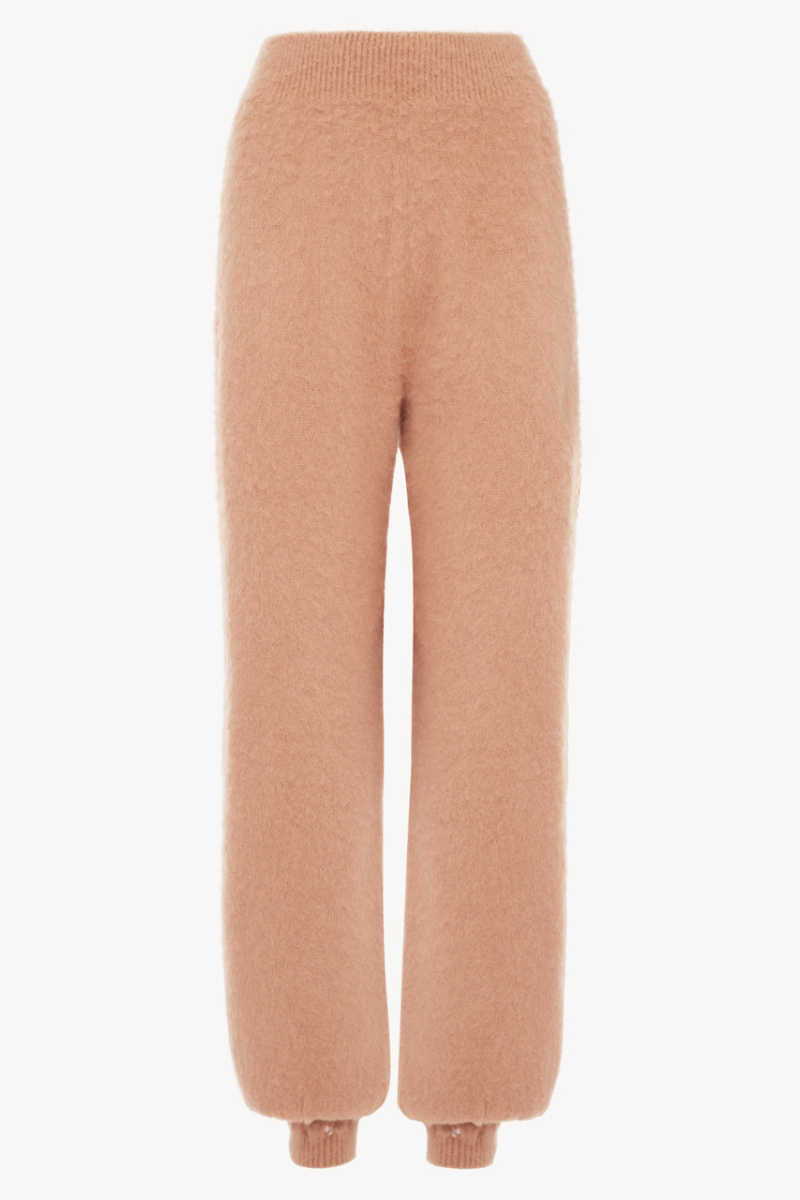La Perla Alpaca blend Trousers in Camel