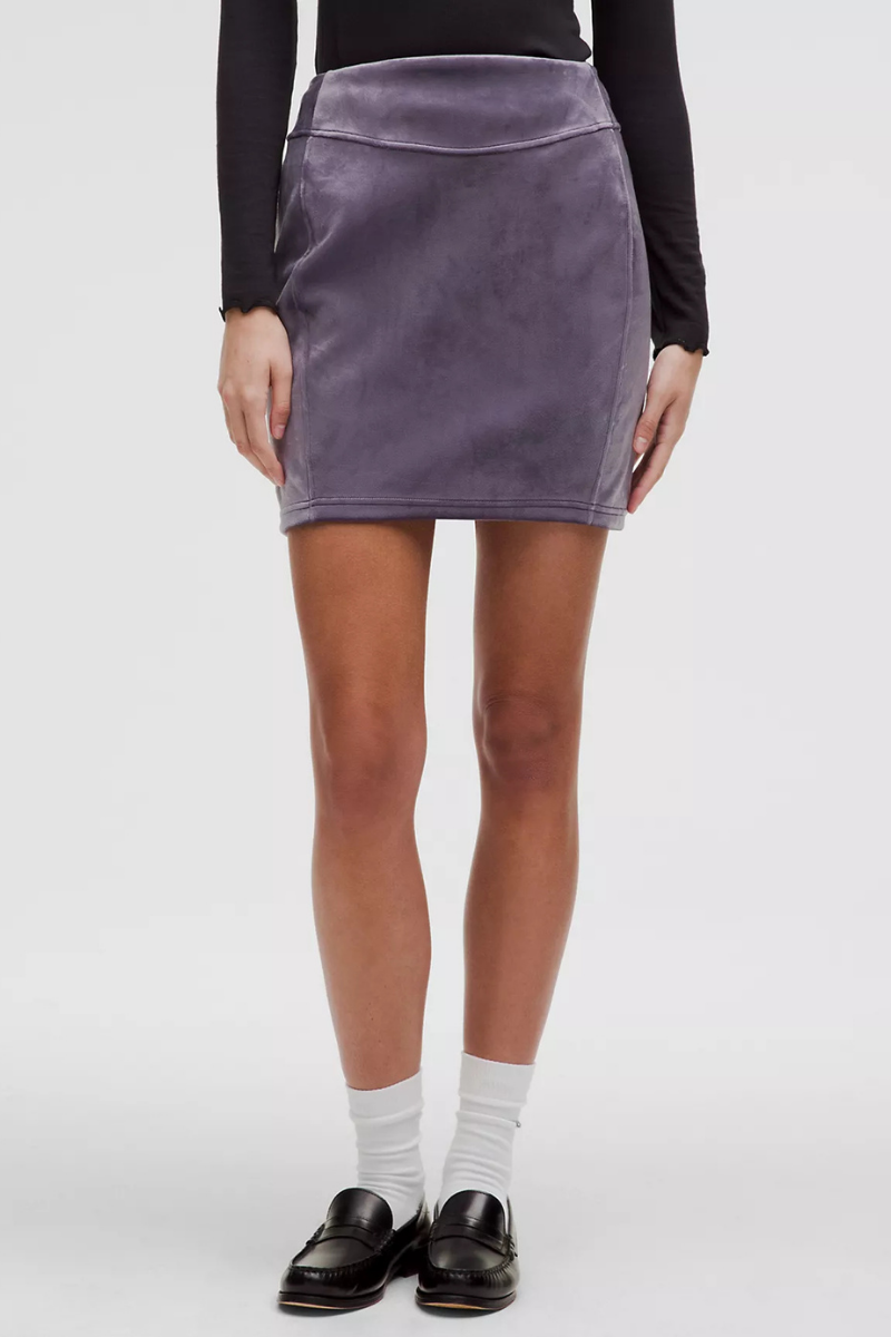 Lululemon Scuba HR Mini Skirt *Velvet NFAL