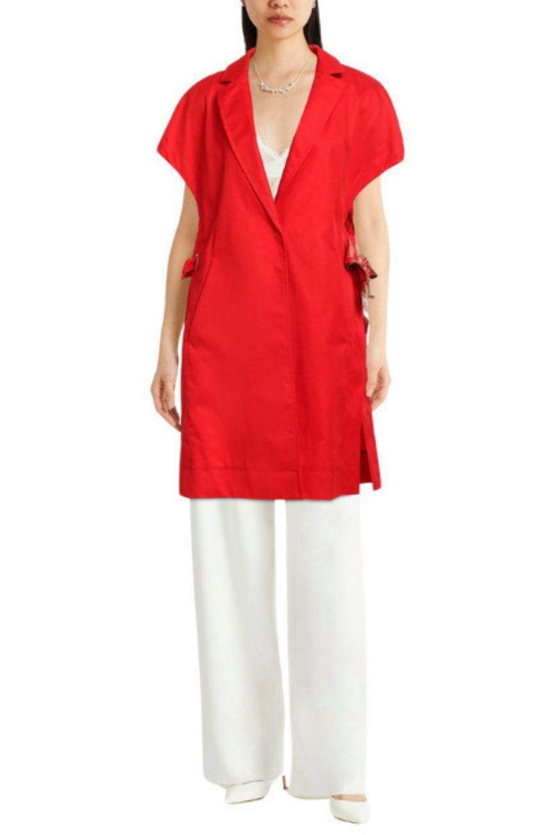 Herno Women Vest Gc000380D-13218 Red