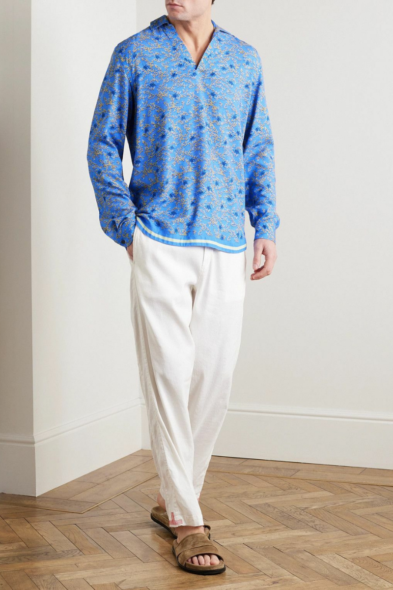 Orlebar Brown RIDLEY WONDER FULL-279313-SPRINGFIELD BLUE