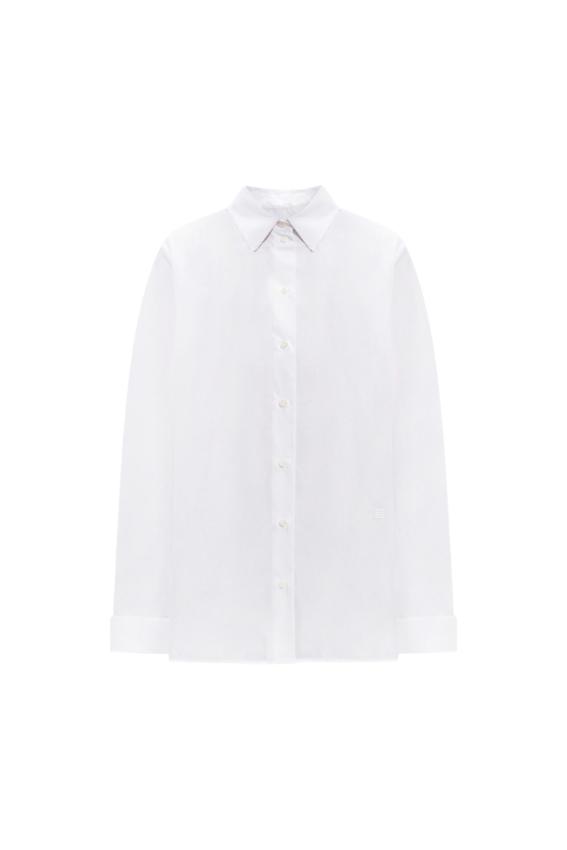 Givenchy Shirt Split Back Oversized-White