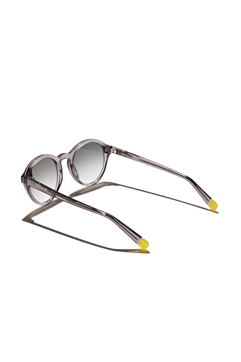 Orlebar Brown Harlyn Grey Round Sunglasses-272399-Black