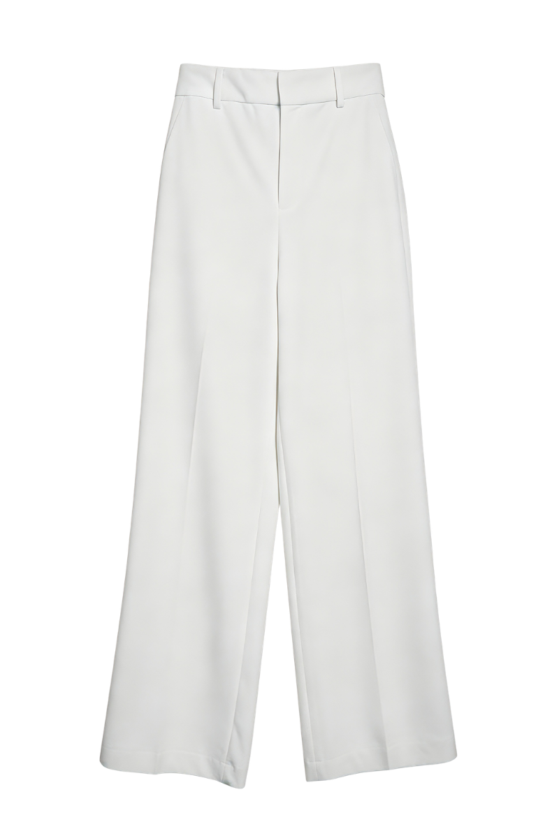 Max Simple Getaway Relaxed Pants White MSSG266078W