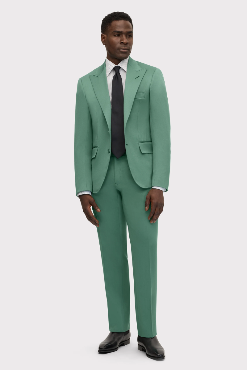 Frere Sage Moore Solid Wool Silk Suit